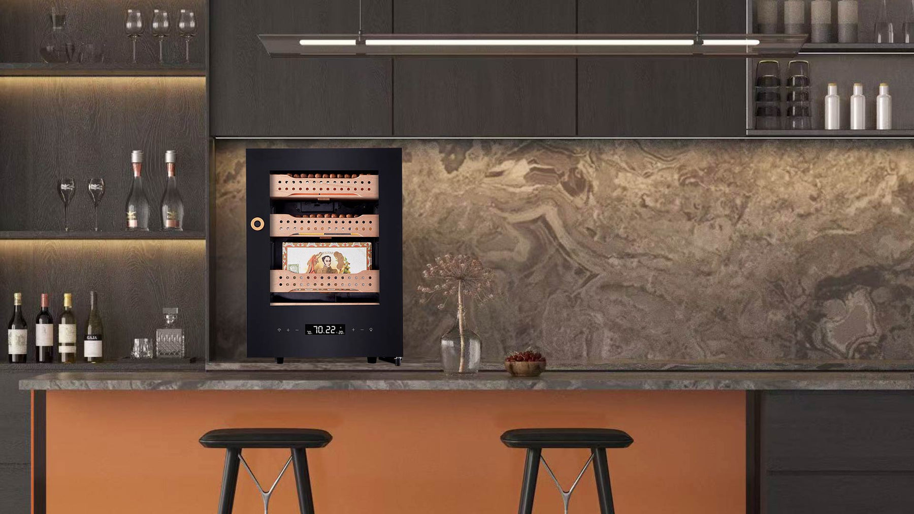 Understanding Humidity and Temperature Variations in Your Cigar Cabinet